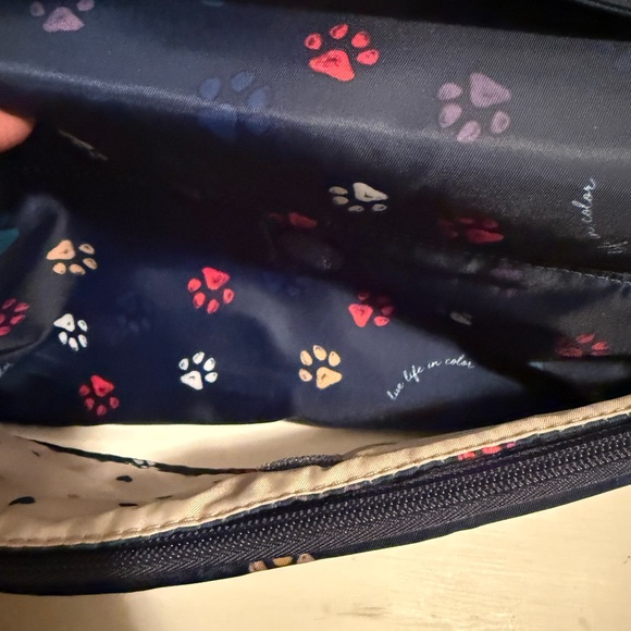 Lug 3 Piece Travel Set Paws Navy Trolley XL,NWT With Tote Runner NWOT - Picture 13 of 16